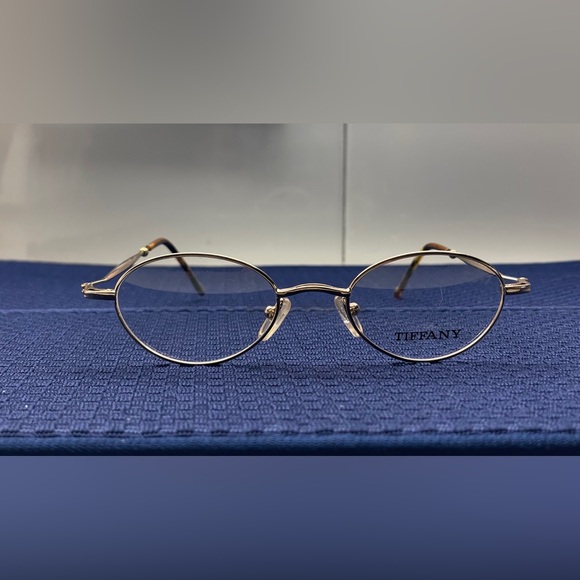 Tiffany & Co. Gold Oval Glasses - Picture 6 of 16